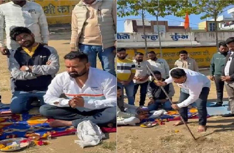 करणी सेना के महा आंदोलन का केंद्र बनेगा नेहरू स्टेडियम, अनुमति मिलते ही हुआ भूमि पूजन