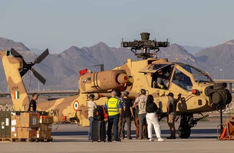 भारत की हवाई ताकत में इजाफा: AH-64E अपाचे हेलिकॉप्टर अमेरिका से भारत पहुंचे