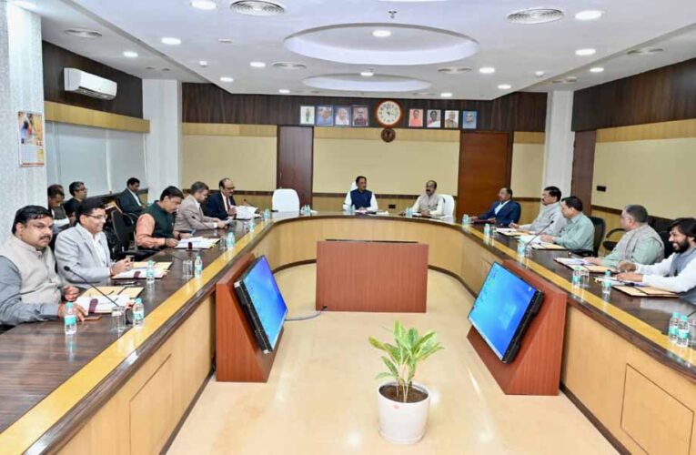 मुख्यमंत्री साय की अध्यक्षता में कैबिनेट बैठक शुरू, कई अहम फैसलों की उम्मीद