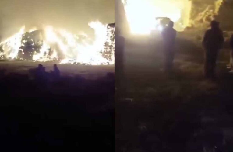 बायोमास प्लांट में भीषण आग: 1000 टन पराली राख, सौ से अधिक श्रमिकों की जान बची