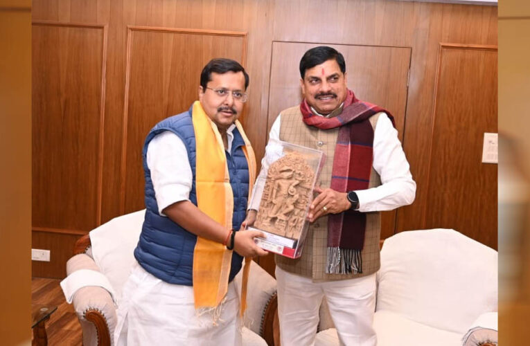 सीएम डॉ. मोहन यादव ने की भाजपा के नए राष्ट्रीय कार्यकारी अध्यक्ष नितिन नवीन से मुलाकात, दी बधाई