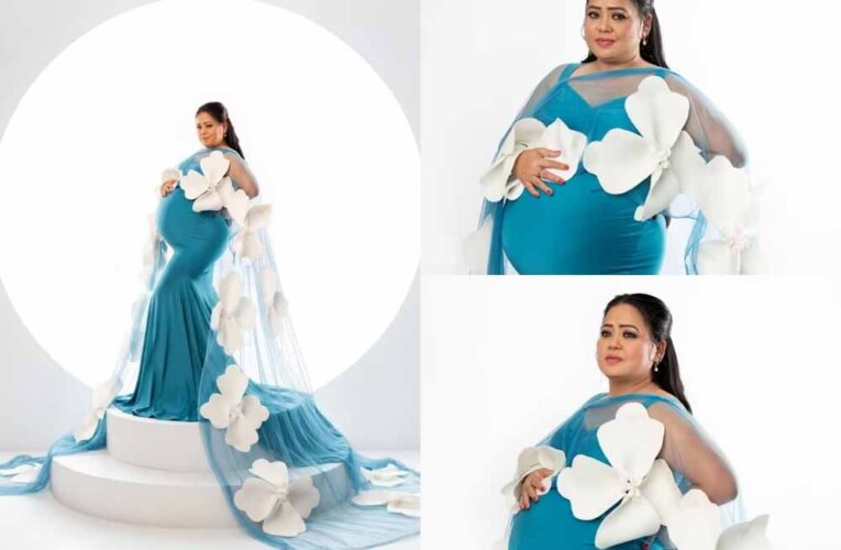कॉमेडी क्वीन भारती सिंह का ग्लैमरस मेटरनिटी शूट वायरल, ब्लू गाउन में छाईं फैंस के दिलों पर