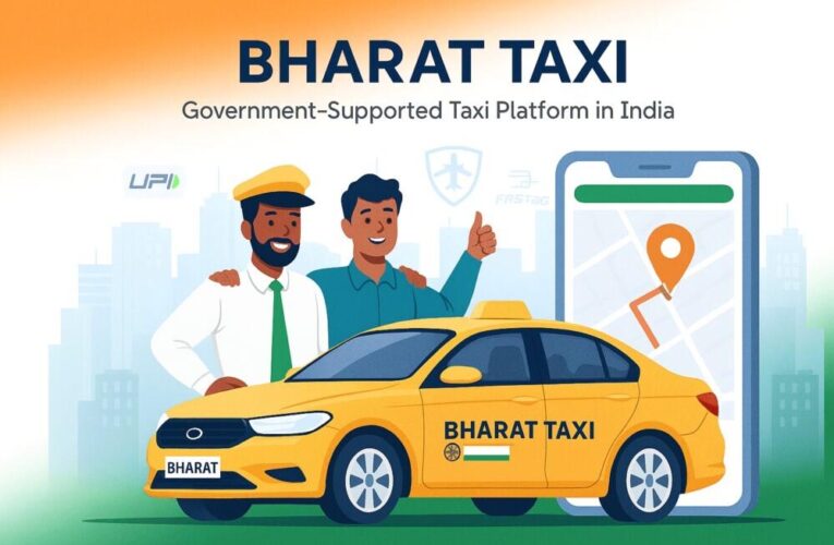 Bharat Taxi की शुरुआत: सस्ता किराया और ड्राइवरों को पूरी कमाई का बड़ा फायदा