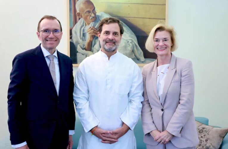 राहुल गांधी के दावे पर BJP का पलटवार, 4 तस्वीरों ने खोली ‘विदेशी मेहमान से मिलने’ वाली बात की पोल