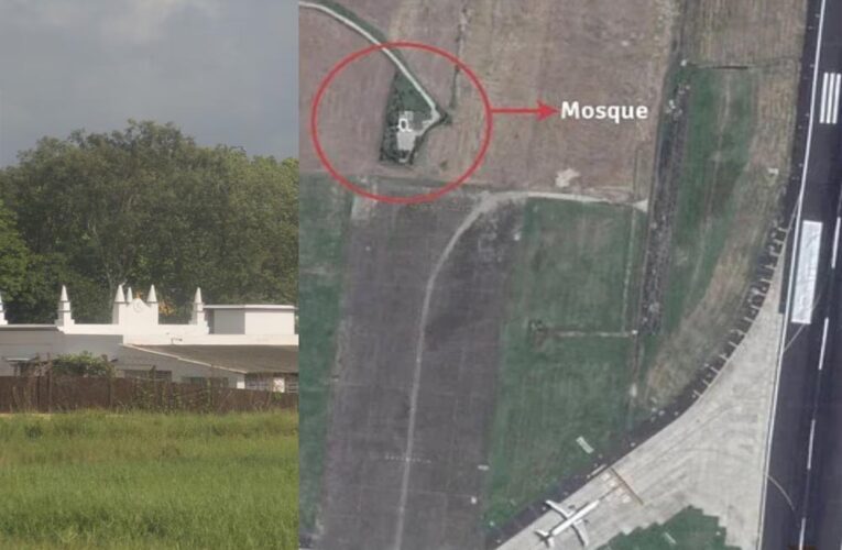 कोलकाता एयरपोर्ट में मस्जिद: सुरक्षा में बड़ा खतरा, रनवे से होकर जाते हैं नमाजी