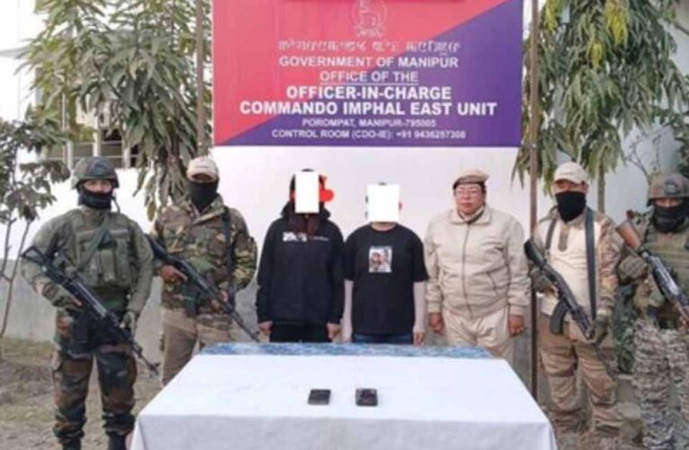 मणिपुर में सुरक्षा बलों की बड़ी कार्रवाई: दो महिलाओं समेत 7 उग्रवादी गिरफ्तार, हथियारों का जखीरा बरामद