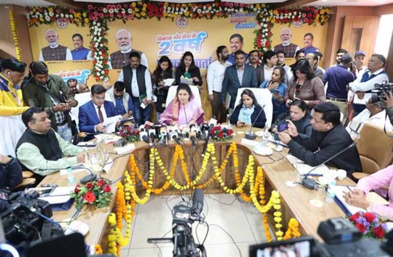 राज्यमंत्री श्रीमती गौर ने बताईं पिछड़ा एवं अल्पसंख्यक कल्याण विभाग की उपलब्धियाँ और नवाचार