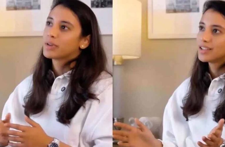 शादी टली तो स्मृति मंधाना का पहला रिएक्शन आया सामने, वीडियो में अंगुली से गायब दिखी सगाई की रिंग