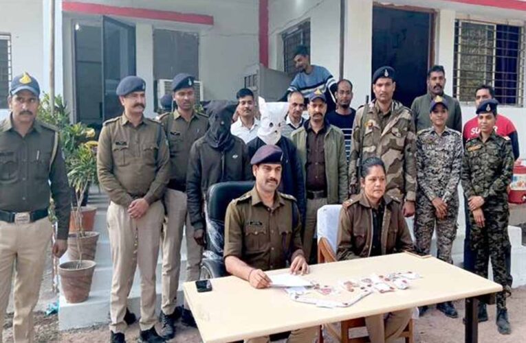 मध्‍यप्रदेश पुलिस ने विगत एक सप्ताह में लूट व चोरी की बड़ी वारदातों का किया खुलासा