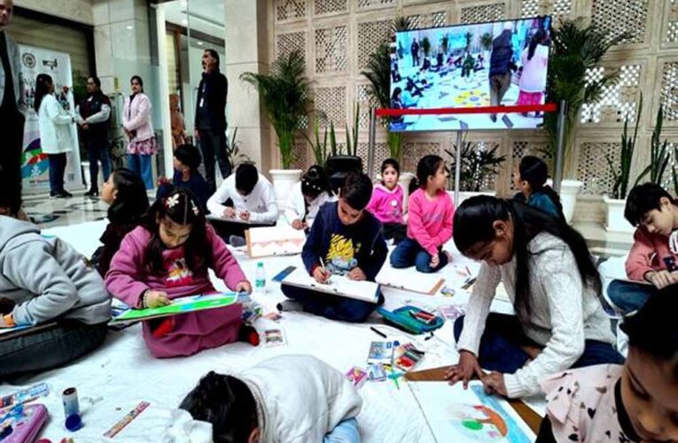 मध्यप्रदेश उत्सव का दूसरा दिन : ड्राइंग प्रतियोगिता का आयोजन