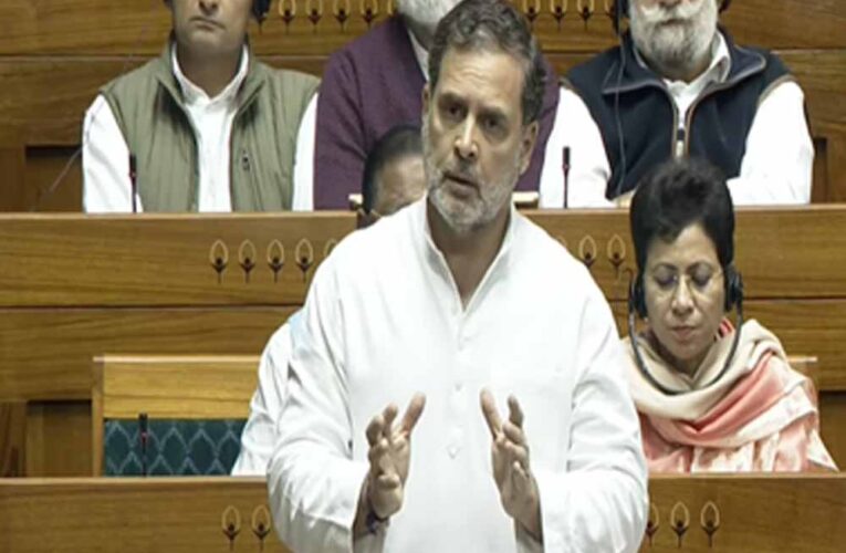 लोकसभा में राहुल गांधी का वार, बोले—‘RSS का लक्ष्य सभी संस्थानों पर कब्जा’