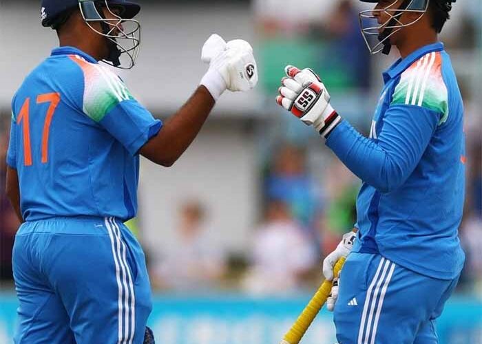 India u-19: शतक से चूके आरोन जॉर्ज, पाकिस्तान के सामने मुश्किल में फंसा भारत