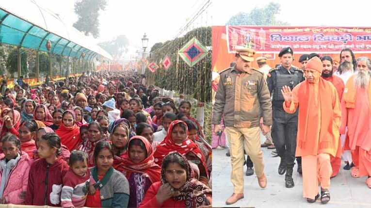 गोरखनाथ मंदिर में उमड़ा आस्था का ज्वार