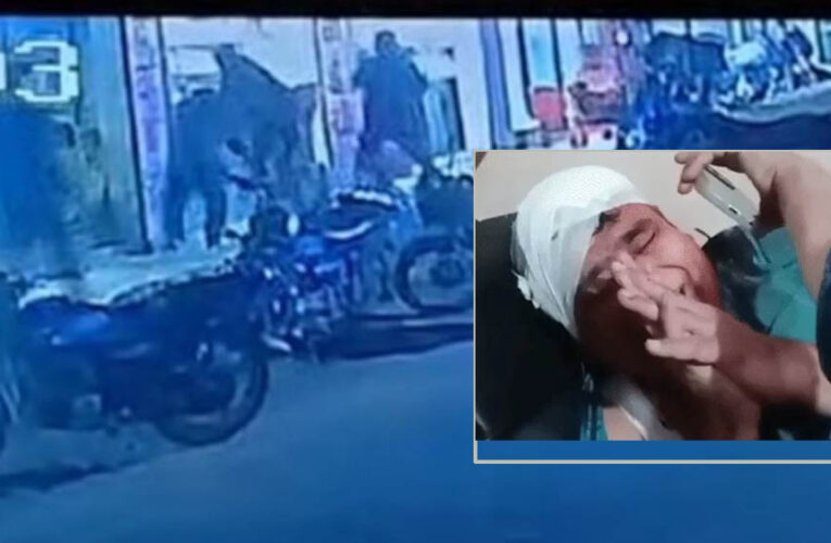 खंडवा में फिल्मी स्टाइल में लूट, 30 सेकंड में 2 करोड़ की ज्वेलरी लूटी, बाजार में मची भगदड़