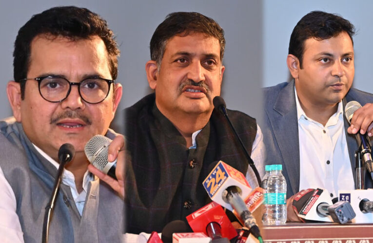 सचिव खनिज संसाधन विभाग छत्तीसगढ़ शासन पी. दयानंद की पत्रकार वार्ता