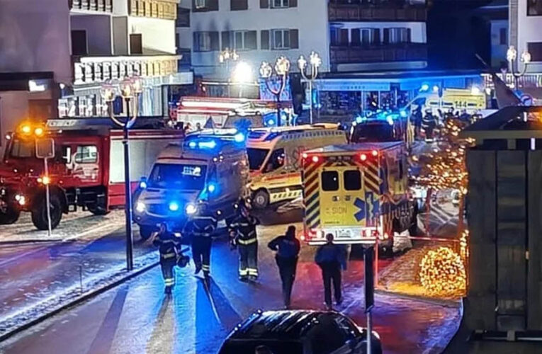 स्विट्जरलैंड में नए साल के जश्न के बीच बड़ा धमाका, 40 की मौत, अफरा-तफरी