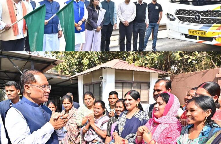 पंचायत प्रतिनिधियों के अध्ययन भ्रमण से ग्रामीण विकास को मिलेगी नई दिशा: मुख्यमंत्री विष्णुदेव साय