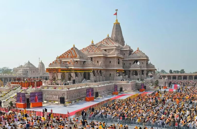 राममंदिर प्राण प्रतिष्ठा के दो साल: धर्मध्वजा, स्वर्ण कलश, राम दरबार और धनुष का निर्माण