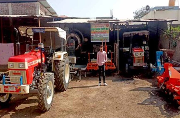 कस्टम हायरिंग स्कीम से प्रतीक ने अपने कृषि कार्य को बनाया आसान