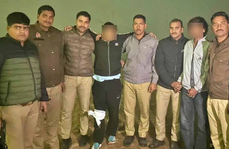 आगरा में फिर पुलिस एनकाउंटर, राज चौहान हत्याकांड के तीन आरोपी गिरफ्तार