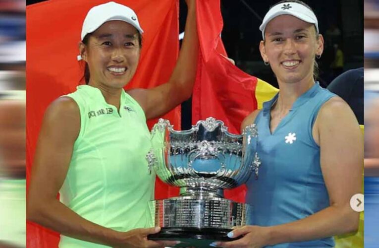 ऑस्ट्रेलियन ओपन 2026: एलिस मर्टेंस और झांग शुआई ने महिला डबल्स का खिताब जीता