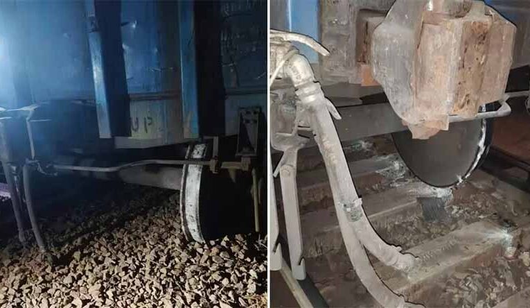 जगदलपुर की मालगाड़ी दुर्घटनाग्रस्त, विशाखापत्तनम का रेल आवागमन ठप
