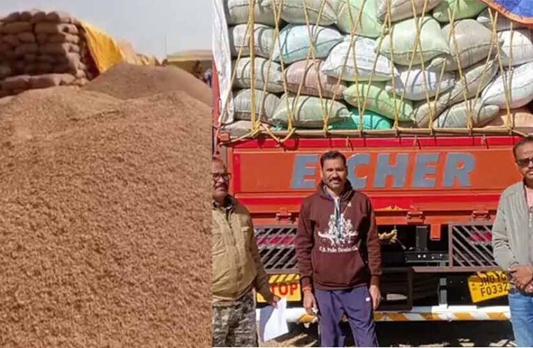 जशपुर पुलिस ने अवैध तस्करी का किया भंडाफोड़, पडोसी राज्यों से आई 149 क्विंटल धान जब्त