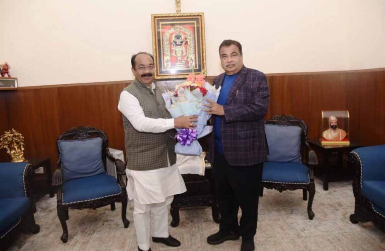 नई दिल्ली में डिप्टी सीएम अरुण साव की केंद्रीय मंत्री नितिन गडकरी से अहम मुलाकात