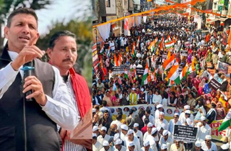 इंदौर में भागीरथपुरा कांड पर कांग्रेस की न्याय यात्रा, दिग्विजय सिंह सहित कई नेता शामिल