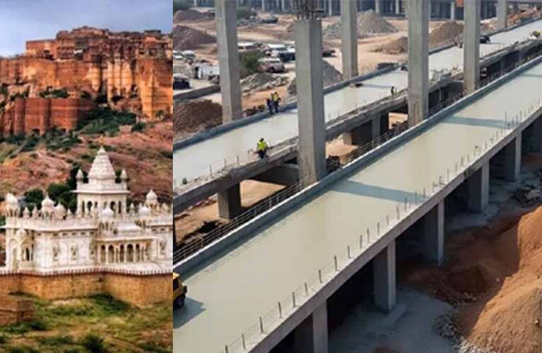 जोधपुर में 90 करोड़ से बन रहा फोरलेन फ्लाईओवर, 4 प्रमुख मार्गों पर जाम से मिलेगी बड़ी राहत