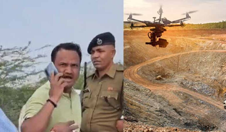 ब्यावर में सर्वे कर रही माइनिंग टीम के ड्रोन तोड़े, महिला फोरमैन-इंजीनियर को घेरकर पीटा
