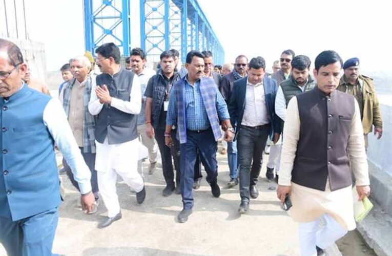 जल संसाधन मंत्री  सिलावट ने कोठा बैराज परियोजना के कार्यों का लिया जायजा
