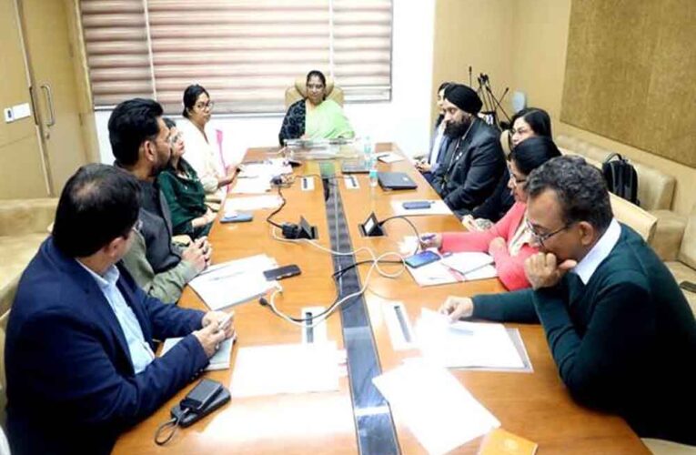 मंत्री भूरिया की वर्ल्ड बैंक अधिकारियों के साथ बैठक हुई