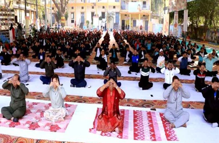 योग से ही सशक्त होगा युवा भारत : मंत्री सुश्री भूरिया