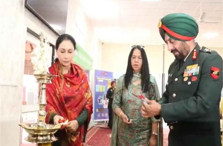 डिप्टी सीएम दिया कुमारी ने आर्मी हॉस्पिटल में विशाल मेडिकल कैंप का किया शुभारंभ