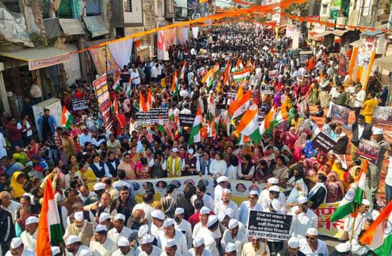 भागीरथपुरा कांड पर कांग्रेस की न्याय यात्रा, इंदौर में दिग्विजय सिंह ने उठाई न्यायिक जांच की मांग