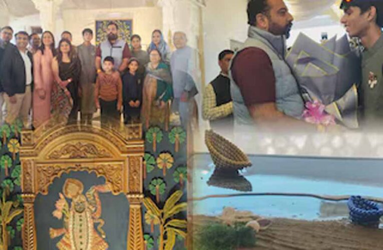 उदयपुर सिटी पैलेस में स्पर्श दोशी की कला का भव्य प्रदर्शन