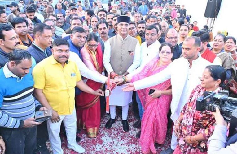 मंत्री सारंग ने नरेला विधानसभा में विभिन्न विकास कार्यों का किया भूमिपूजन