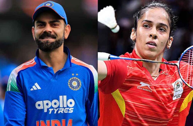 आप भारत का गर्व हैं – विराट कोहली ने साइना नेहवाल के शानदार करियर को किया सलाम
