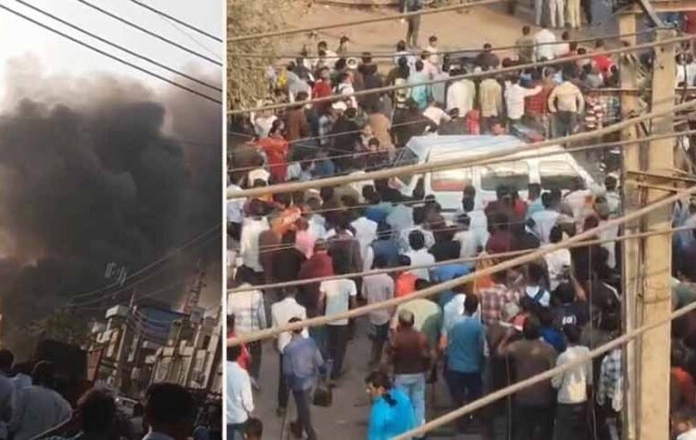 फरीदाबाद में केमिकल फैक्टरी हादसा: ड्रम विस्फोट से 30 से ज्यादा मजदूर झुलसे, इलाके में दहशत