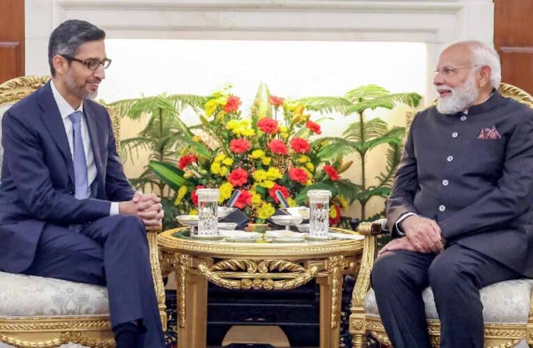 PM से मुलाकात के बाद सुंदर पिचाई बोले— एआई के क्षेत्र में भारत करने जा रहा है असाधारण प्रगति