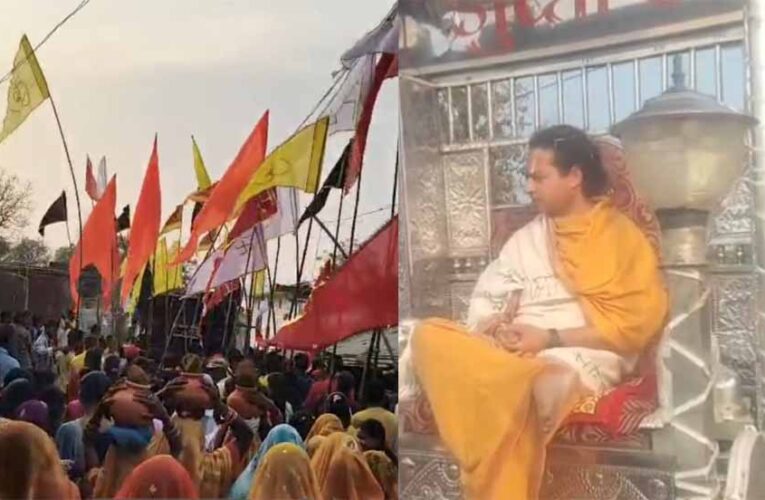 सिद्ध धाम ताला में श्रीमद् भागवत ज्ञान यज्ञ की कलश यात्रा निकाली गई