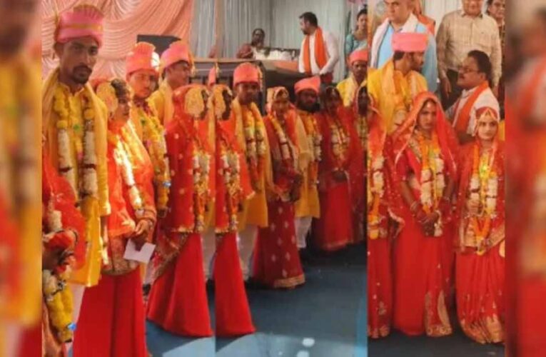 मुख्यमंत्री कन्या विवाह योजना: आज 6,412 जोड़ें बंधेंगे शादी के बंधन में, मुख्यमंत्री साय देंगे आशीर्वाद