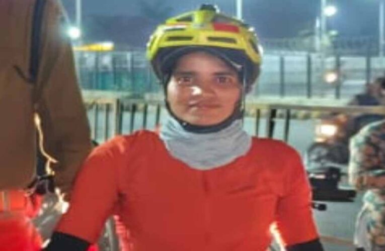 प्रदेश की बेटी ने पूरा किया 2500Km का सफर: नारी शक्ति का संदेश दे रही आशा, आर्मी डे पर शुरू की थी साइकल यात्रा