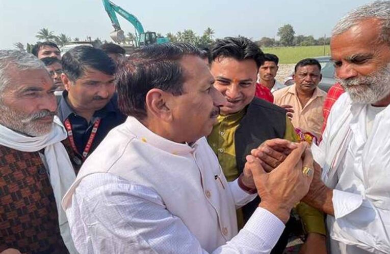 भावान्तर योजना से लाभान्वित किसानों ने कृषि मंत्री  कंषाना का किया आभार व्यक्त