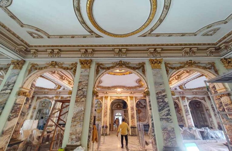 इंदौर का लालबाग पैलेस नई चमक के साथ तैयार, अगले हफ्ते खुलेगा दरबार हॉल