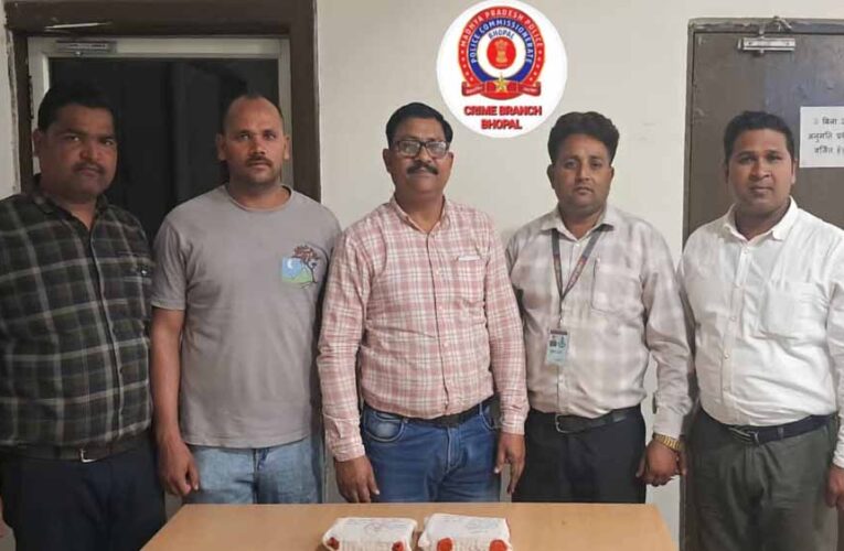 क्राइम ब्रांच ने नशे के सौदागरों पर किया प्रहार,दो गिरफ्तार