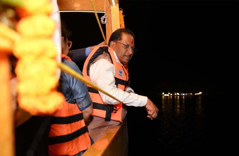 CM साय ने झुमका में 27 लाख के ओपन थिएटर का किया लोकार्पण, पर्यटन विकास पर दिया जोर