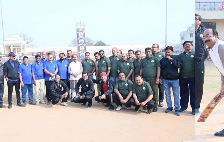 रायपुर इंटर प्रेस क्रिकेट प्रतियोगिता का आगाज़, संपादकों–पूर्व पदाधिकारियों के बीच रोमांचक मुकाबला, डिप्टी सीएम साव भी मैदान में