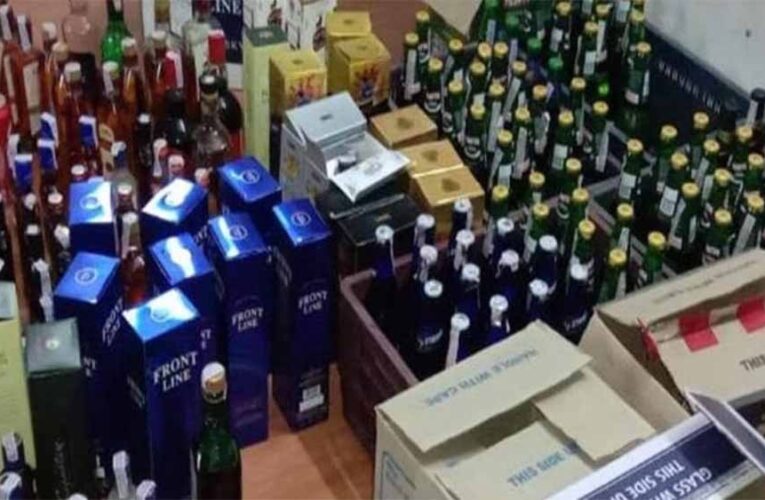 एक सप्ताह में 83 लाख से अधिक की अवैध शराब और वाहन बरामद